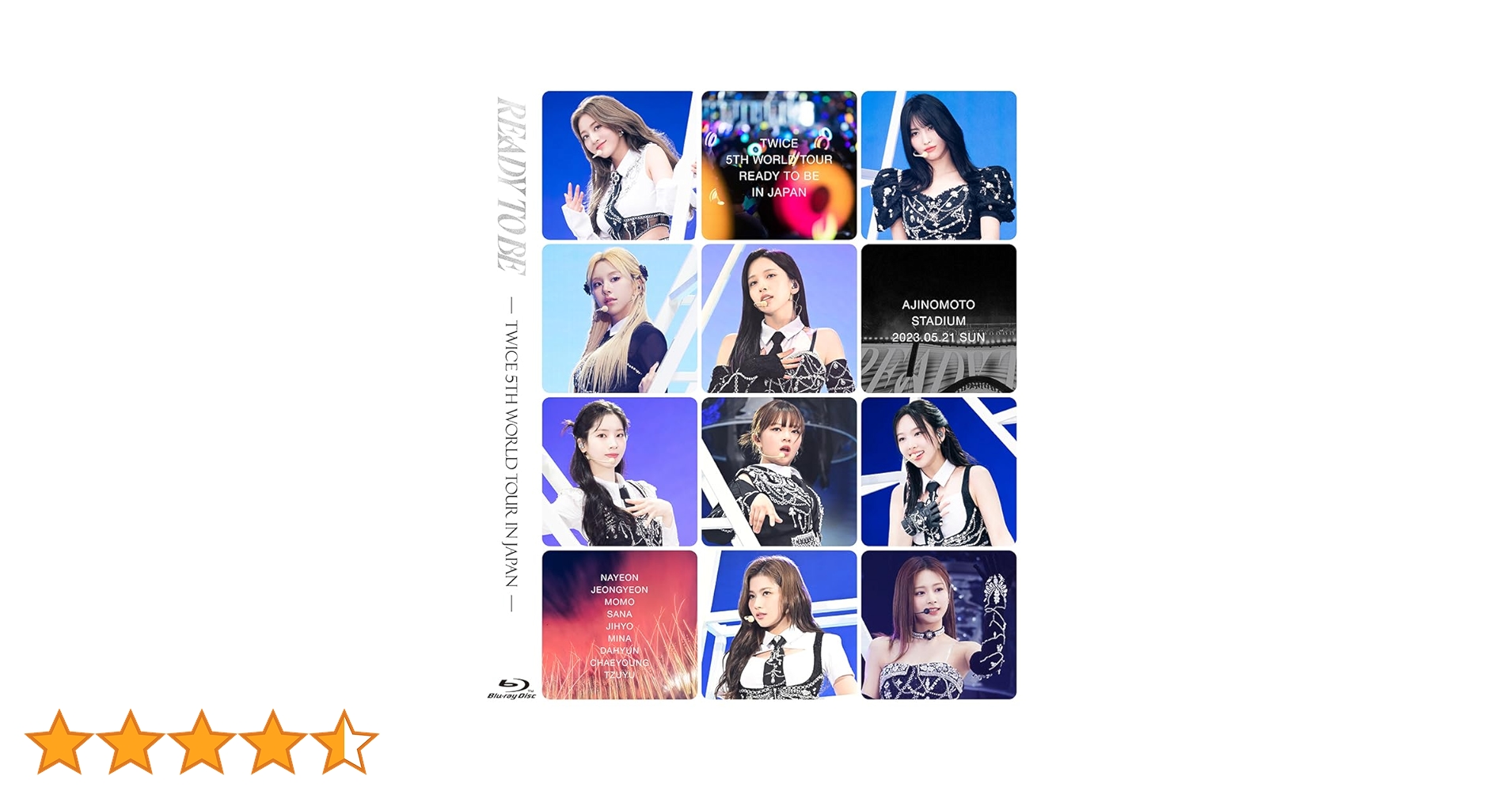 Amazon.co.jp: TWICE 5TH WORLD TOUR 'READY TO BE' in JAPAN [通常盤